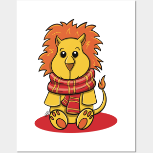 Cute Lion Posters and Art